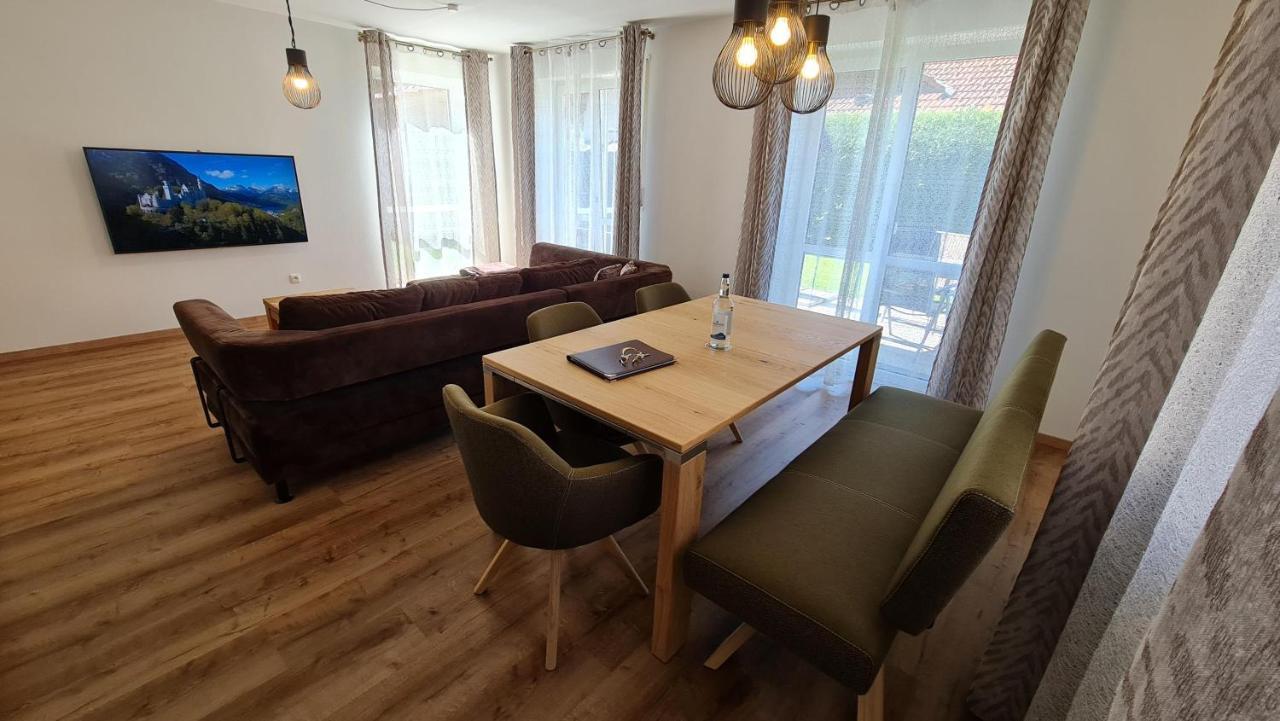 Alpina Sonnen-Appartements Fuessen Incl Xl-Sonnen-Terrasse & Koenigscard Exterior photo